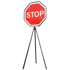 Stop Go Road Tripod Sign 900mm